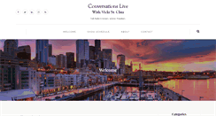 Desktop Screenshot of conversationslive.net