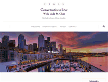 Tablet Screenshot of conversationslive.net